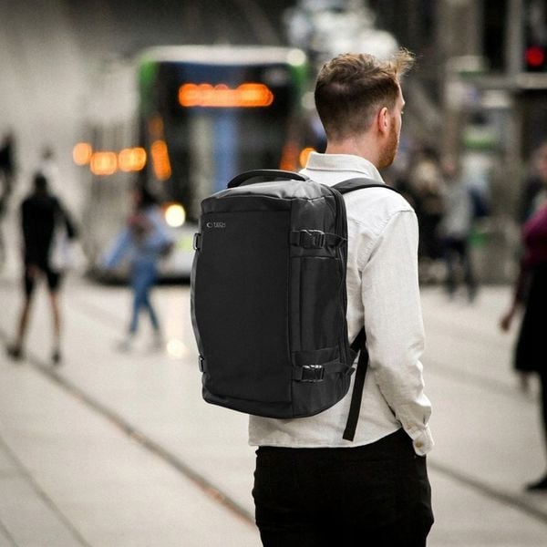 TECH-PROTECT DEFENDER S40 TRAVEL LAPTOP BACKPACK 40L BLACK zdjęcie 5