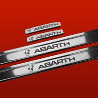 Listwa progowa FIAT GRANDE PUNTO  ABARTH Stal nierdzewna 304 połysk 4szt