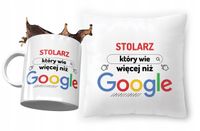 Zestaw Dla Stolarza Poduszka + Kubek Na Prezent Z Nadrukiem Ze Zdjęciem