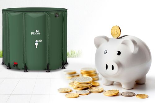 Zbiornik na Deszczówkę składany BECZKA NA Wodę z Rynny 650L PLONOS na Arena.pl