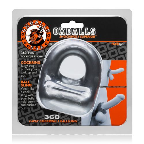 oxballs - 360 cockring & ballsling silver na Arena.pl