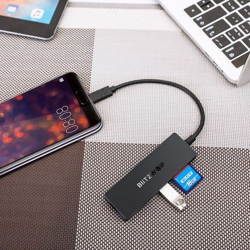 Adapter 5W1 Blitzwolf Bw-Th4 Hub Usb-C Do 3Xusb 3.0, Sd, Microsd na Arena.pl