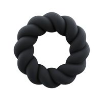 pierścień erekcyjny twisted black rocks-off