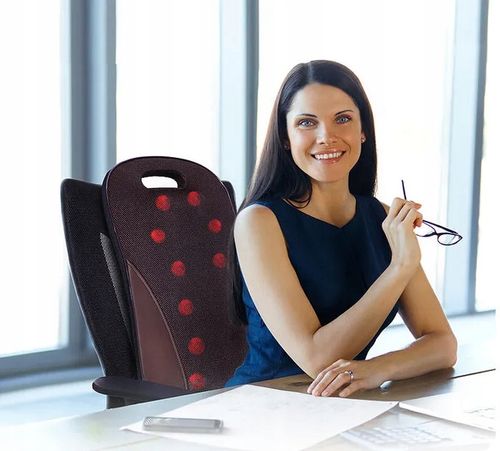 Mata masująca do masażu masażer Shiatsu grzanie do domu i samochodu Gateway na Arena.pl