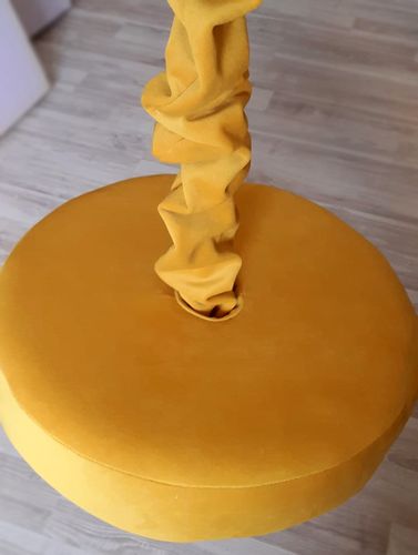 talerz-huśtawka tapicerowana niebieska MALPISZON.PL na Arena.pl