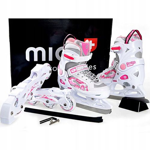 Łyżworolki Mico Princes 2w1 PW-126B-8 37-40 na Arena.pl