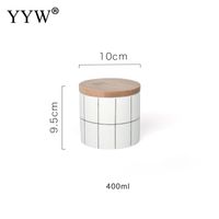 Nordic - Pojemnik Do Przechowywania Żywności - Puszki - Ceramiczne 3