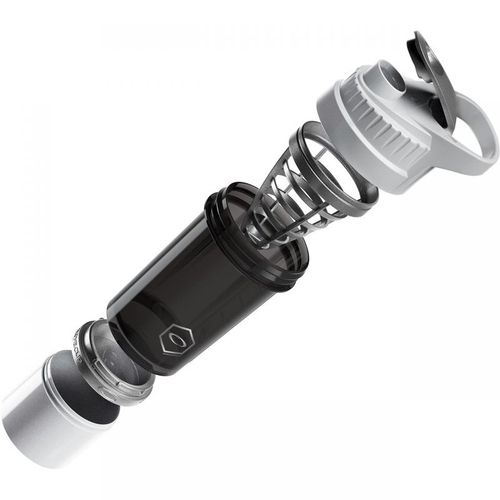 Bidon shaker kubek CycloneCup 650 ml biały na Arena.pl