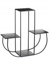 Nowoczesny kwietnik metalowy 70 cm 3 poziomy LOFT
