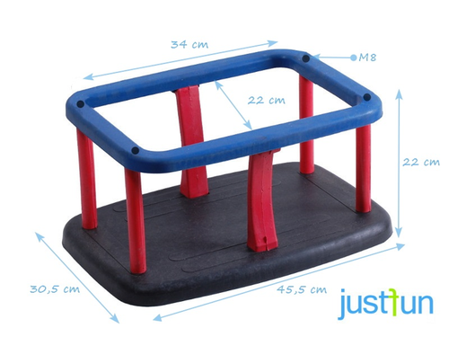 Huśtawka kubełkowa na łańcuchu (ocynk 5mm) na Arena.pl