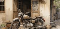 Plakat 91,3x44,5cm Motocyklowa Samotna Eskapada