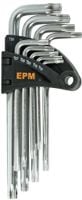komplet kluczy torx typ l t10-t50 9szt. długie - e-400-2670