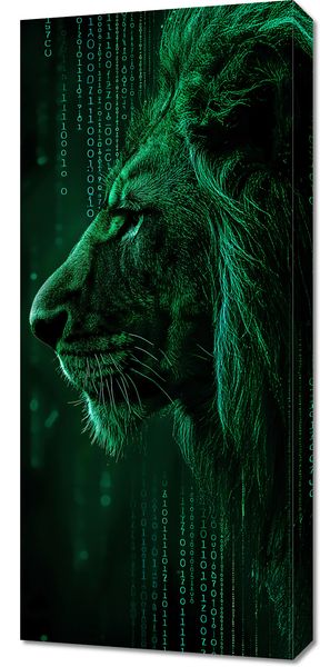 Obraz 40x90cm Kod Siły zdjęcie 1