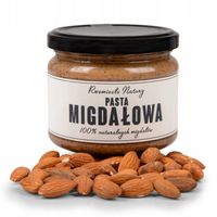 PASTA MIGDAŁOWA 100% Z MIGDAŁÓW 300g - Rzemiosło Natury
