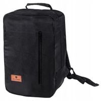 Plecak Torba BAGAZ Podreczny 20L Ryanair Wizzair 40x20x25 Wytrzymaly CZARNY