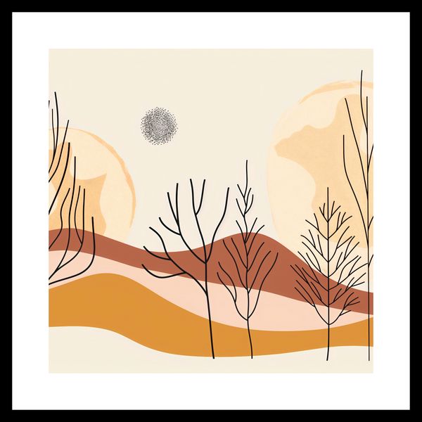 Plakat 40x40cm Wydarta Pustynia zdjęcie 3