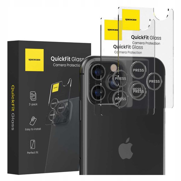 Spacecase QuickFit Camera iPhone 11 Pro/11 Pro Max/12 Pro black zdjęcie 1