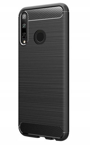 Etui Pancerne Carbon do Huawei P40 lite E + szkło zdjęcie 1