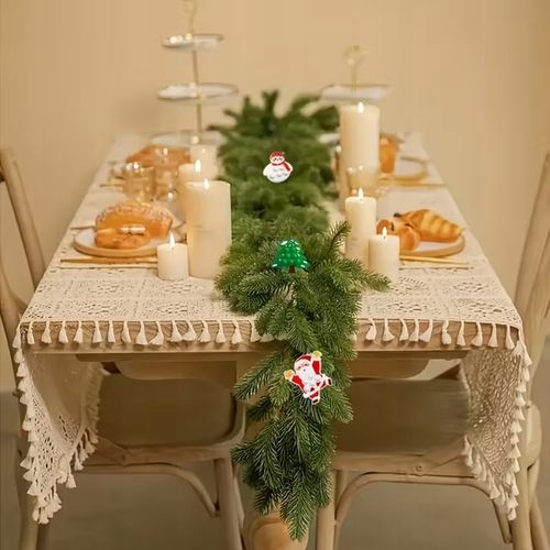 Girlanda Świąteczna 100% PE JODŁA JASNA 110 cm Na Balustradę Kominek Drzwi na Arena.pl