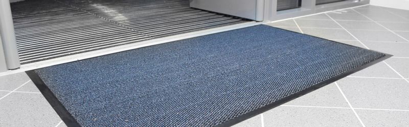 Wycieraczka wewnętrzna wejściowa do butów Vyna-Plush 600x900 niebieska zdjęcie 6