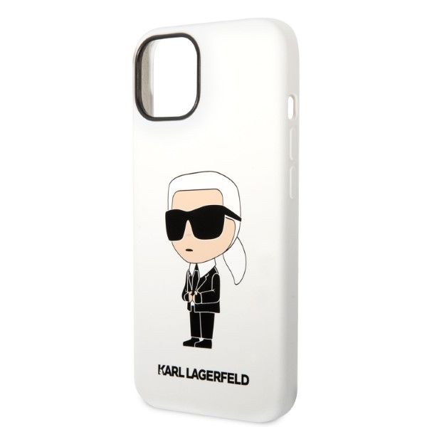 Etui Karl Lagerfeld do iPhone 15 Plus, iPhone 14 Plus, Biały zdjęcie 6