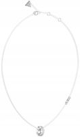 Naszyjnik Guess srebrny cyrkonia 42cm