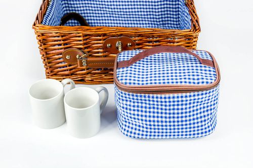 Kosz piknikowy koszyk wiklinowy na Arena.pl