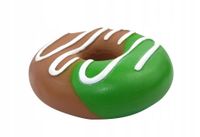 Gryzak dla psa donut 10cm winylowy z piszczkiem