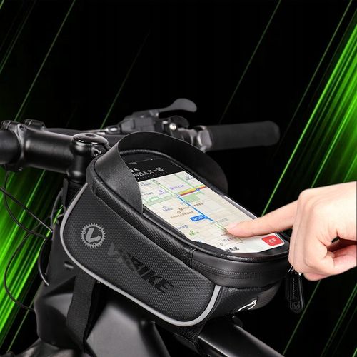 VIBIKE SAKWA TORBA SASZETKA ROWEROWA UCHWYT ETUI NA ROWER RAMĘ TELEFON 6,7" na Arena.pl