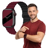 Pasek do Apple Watch 42 44 45 46 49 magnetyczny opaska bransoleta KOLORY