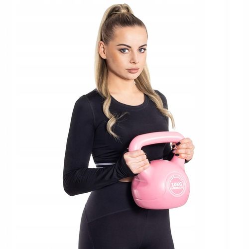 KETTLEBELL odważnik 10 KG kula KETTLE HANTLA hantel FITNESS ABS DO ĆWICZEŃ na Arena.pl
