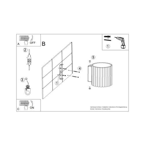 Kinkiet AURA taupe G9 na Arena.pl