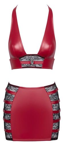 top & skirt red s na Arena.pl