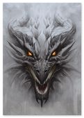 Obraz na płótnie fantasy smok smoki diablo 80x120 cm