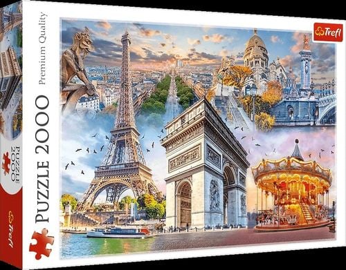 Puzzle 2000 Weekend W Paryżu 27125 na Arena.pl