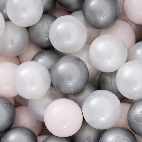 Suchy Basen z Kulkami 90x30 dla Dzieci Szary Smart 200 piłek MISIOO na Arena.pl