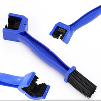 Uniwersalna szczotka do czyszczenia łańcucha rower motor trwała niebieska