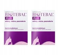 BIOTEBAL WŁOSY SKÓRA PAZNOKCIE SUPLEMENT DIETY 2x30 TABLETEK