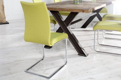 Krzesło WIGGLE limonkowe na Arena.pl