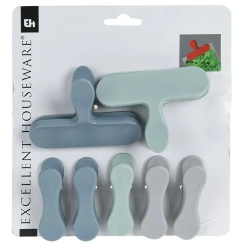 Klipsy do zamykania opakowań żywności torebek 7 sztuk na Arena.pl