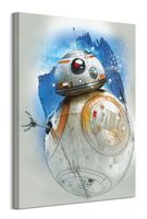 Gwiezdne Wojny Star Wars: The Last Jedi (BB-8 Brushstroke) - obraz na płótnie 60x80 cm