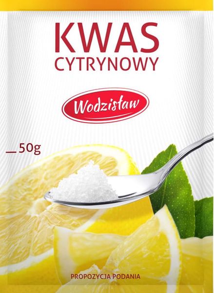 Wodzisław Kwas Cytrynowy 50 g zdjęcie 2