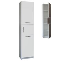 Szafka Łazienkowa Stojąca Słupek szer. 40cm P 435 Biała