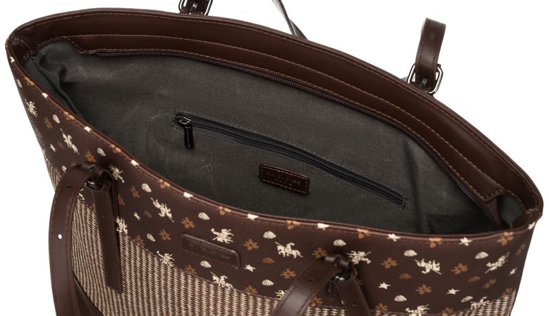 torba damska 6875-4 brown zdjęcie 8