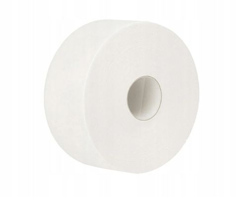 Papier Toaletowy Dwuwarstwowy Celulozowy JUMBO Celuloza Biały 100m 12 Rolek na Arena.pl