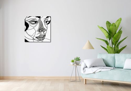 Obraz 60x60cm Portret Kobiecy na Arena.pl