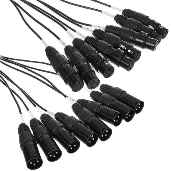 Kabel wieloparowy multicore audio mikrofonowy 8x XLR 10 m the sssnake zdjęcie 1