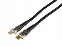 Kabel do ładowania i synchronizacji w oplocie120 cm USB-C > USB-C PD 100W