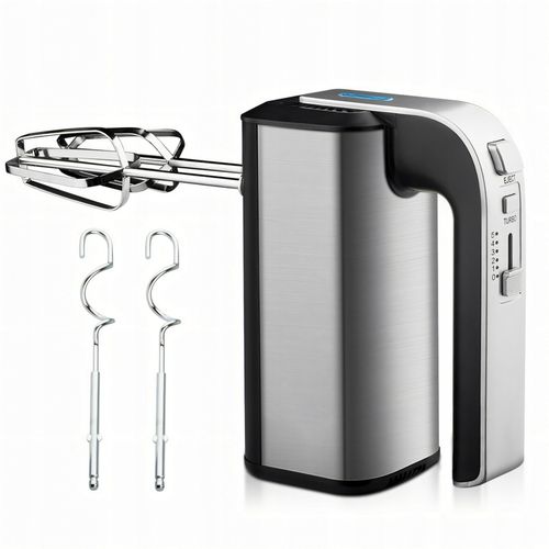 MIKSER RĘCZNY ROBOT KUCHENNY 300W TURBO TRZEPACZKI HAKI 5 PRĘDKOŚCI na Arena.pl