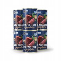 John Dog szczeniak dzik cielęcina jagody 6x400 g